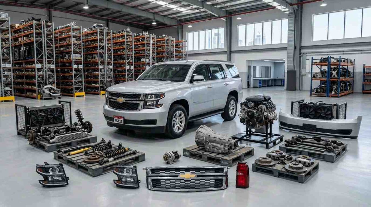 Used Chevrolet auto parts UAE for repair and replacement