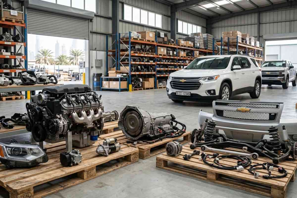 Used Chevrolet spare parts UAE for different Chevrolet models