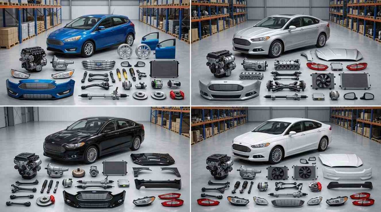 Used Ford engine spare parts in Dubai for Ford cars and SUVs