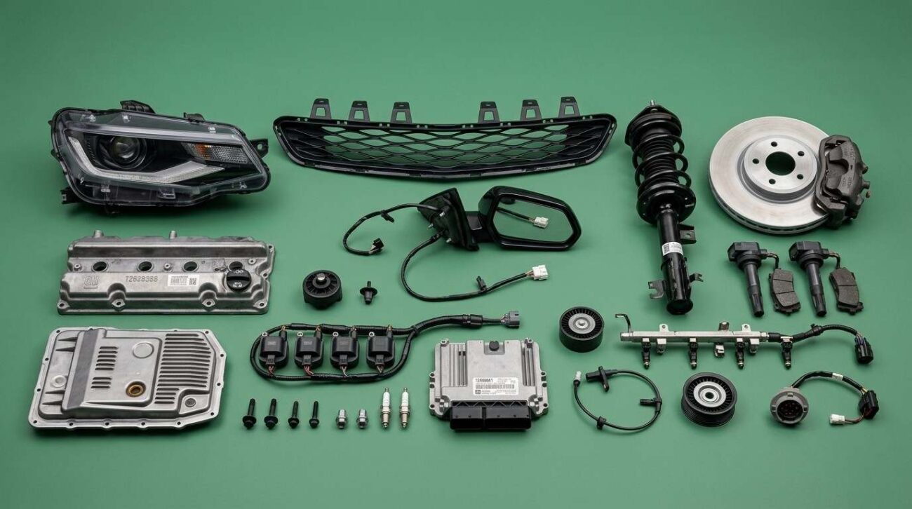 Used Chevrolet Camaro gearbox spare parts in Sharjah