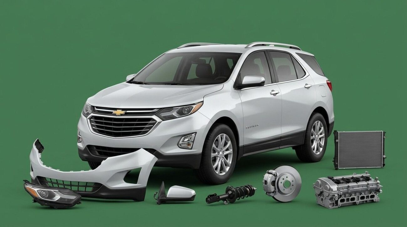 Used Chevrolet Equinox headlight spare part in Sharjah