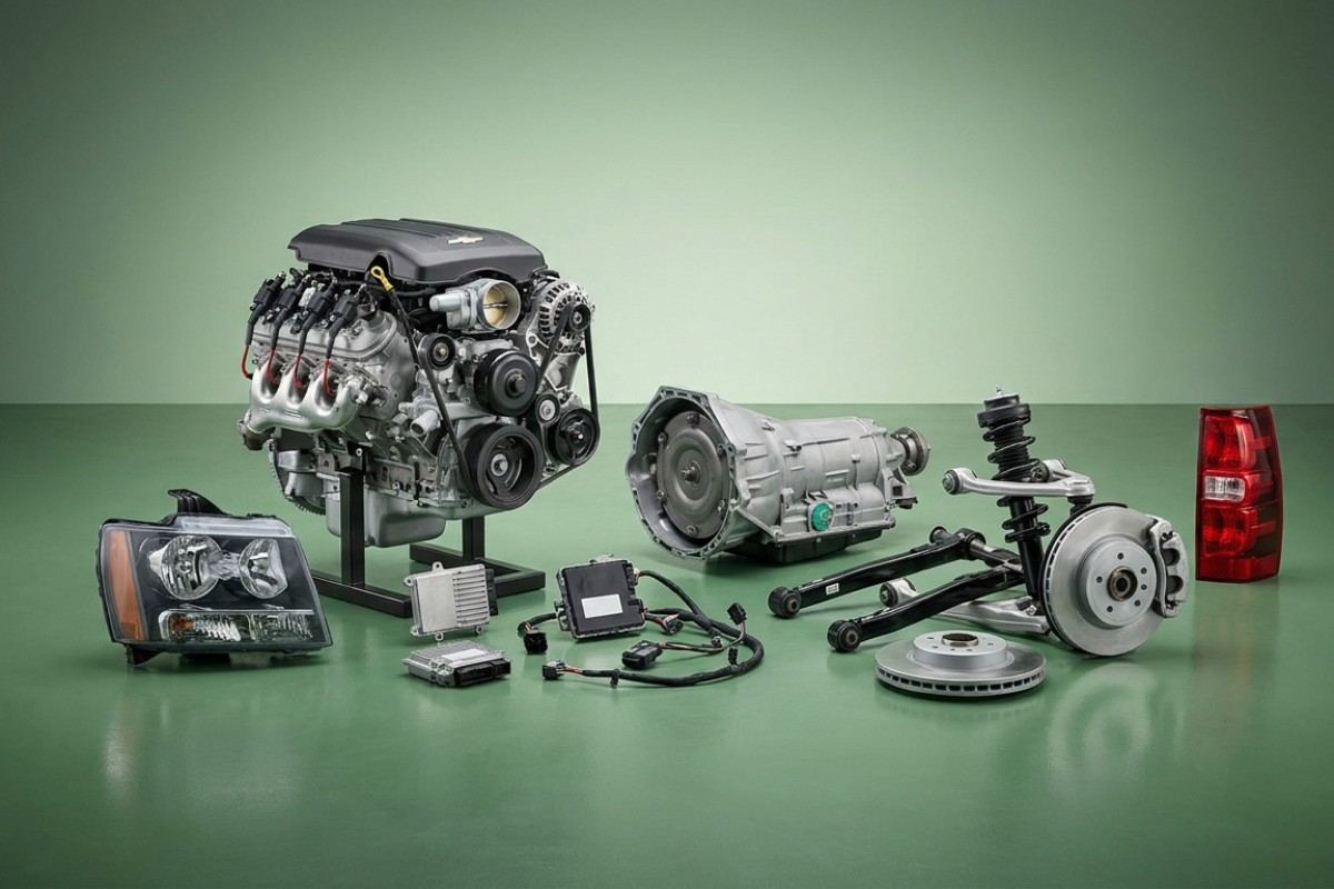 Chevrolet Suburban parts Sharjah used OEM spare parts