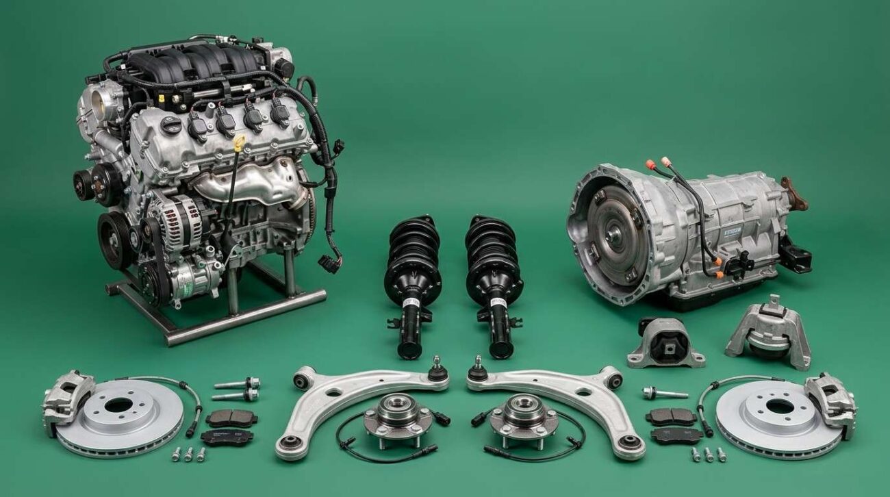 GMC Terrain used engine parts Sharjah