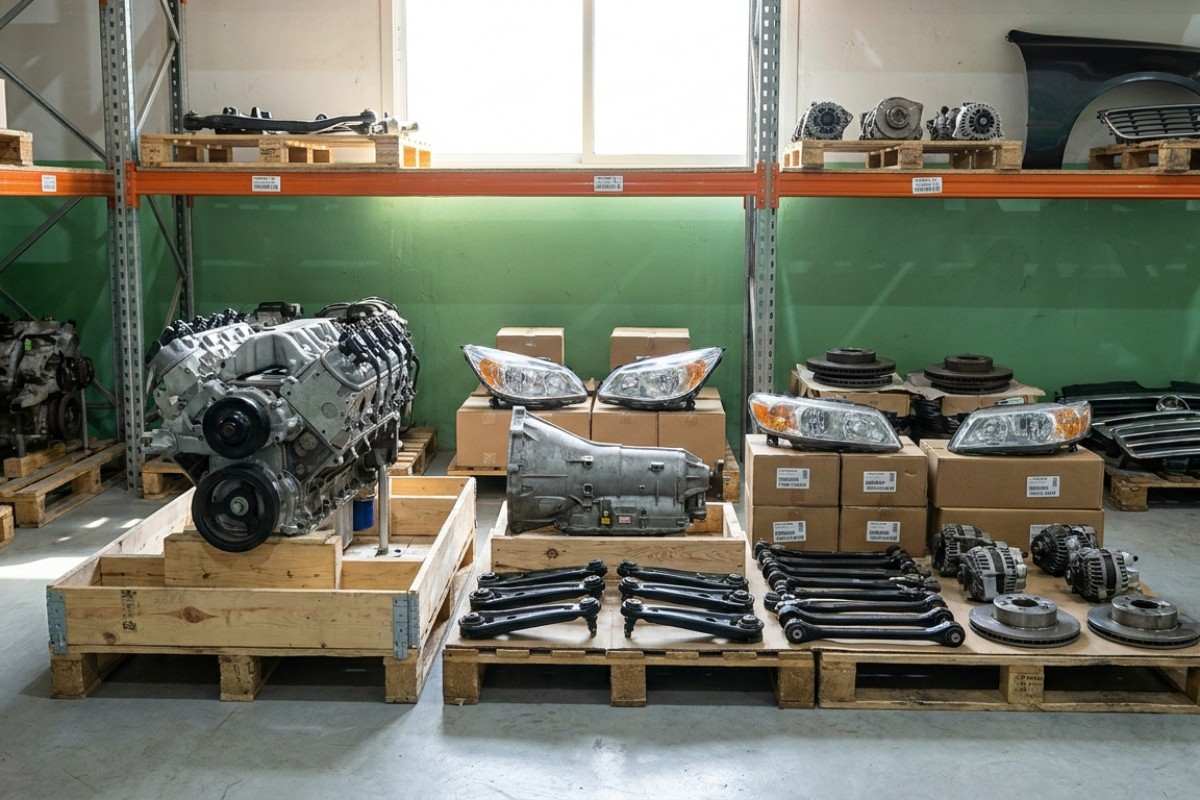 Used auto spare parts in Fujairah