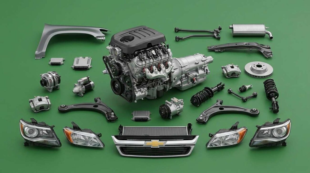 used Chevrolet Colorado spare parts Sharjah